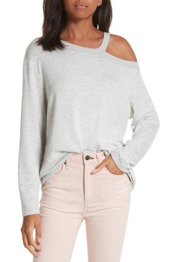 Women's Rag & Bone/jean Sky One-shoulder Top, Size - Grey