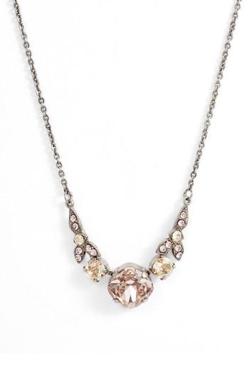 Women's Sorrelli Decidedly Deco Crystal Necklace