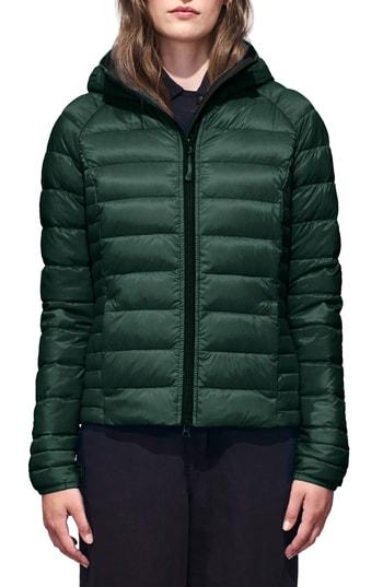 Women's Canada Goose 'brookvale' Packable Hooded Quilted Down Jacket (2-4) - Grey