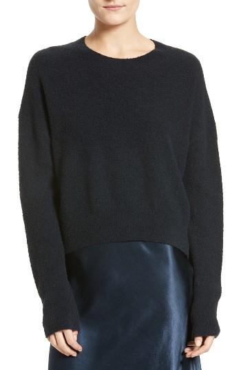 Women's Vince Boucle Dolman Pullover - Blue