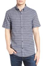 Men's Front Street Chase Stripe Trim Fit Sport Shirt