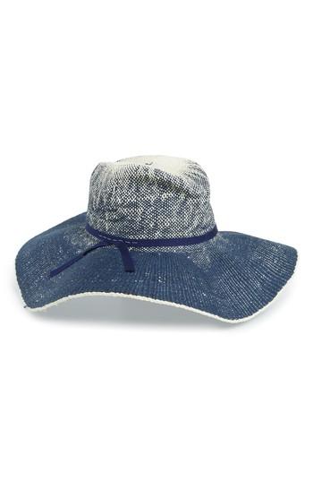 Women's Lola Hats Dip Dyed Denim Hat - Blue