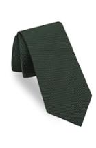 Men's Ted Baker London Micro Solid Silk Tie, Size - Green