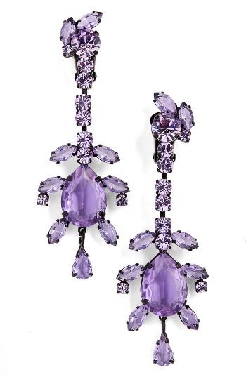 Women's Ashley Williams Crystal Drop Earrings