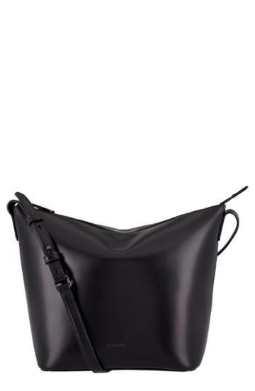 Lodis Los Angeles Camilla Rfid Leather Crossbody Bucket Bag - Black