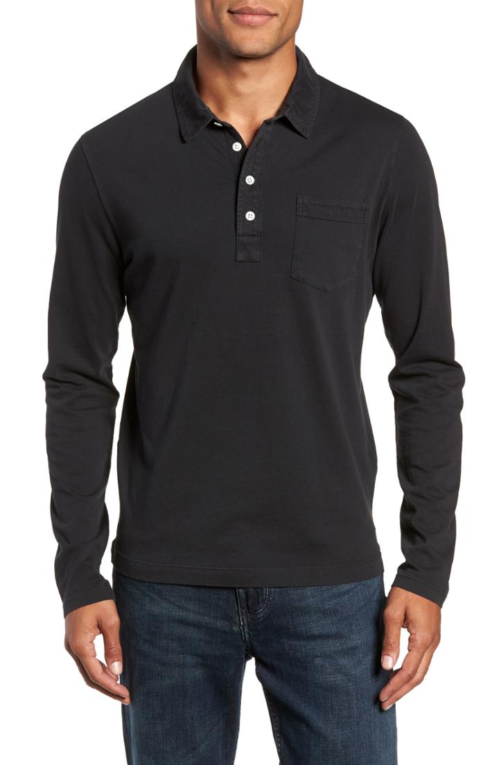 Men's Billy Reid Pensacola Fit Garment Dye Polo