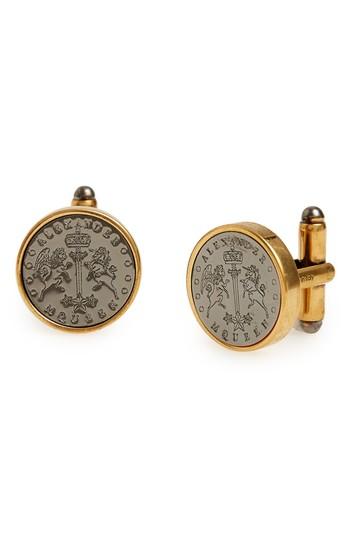 Men's Alexander Mcqueen Signet Cuff Links