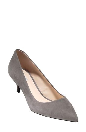 Women's Cole Haan Vesta Kitten Heel Pump .5 B - Grey