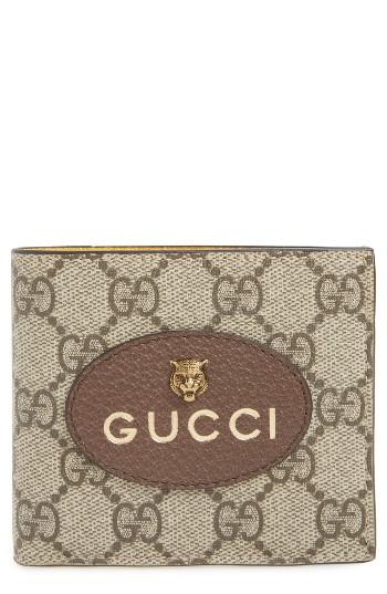 Men's Gucci Neo Vintage Wallet - Brown
