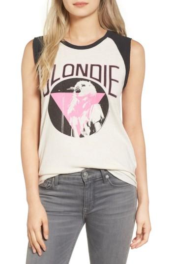 Women's Junk Food Blondie Tank - White