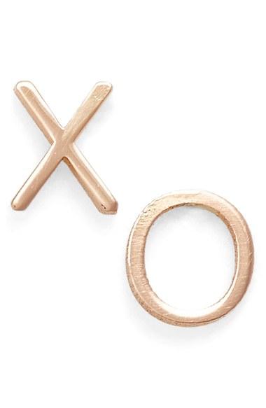 Women's Poppy Finch 'xo' Stud Earrings