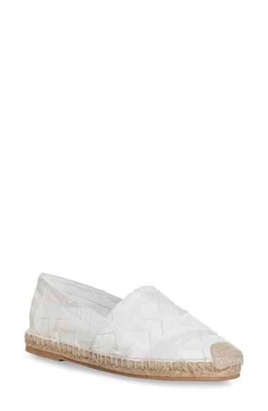 Women's Valentino Star Print Espadrille Us / 35eu - White