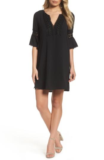 Women's Mary & Mabel Bell Sleeve Shift Dress