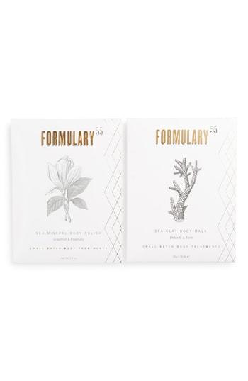 Formulary 55 Sea Clay Body Mask & Body Scrub Set