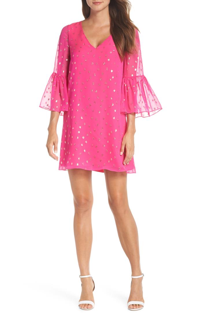 Women's Lilly Pulitzer Caroline Chiffon Tunic Dress