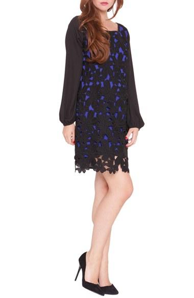 Women's Olian 'eloise' Lace Maternity Dress