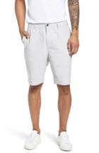 Men's Calibrate Elastic Waist Seersucker Shorts - Grey