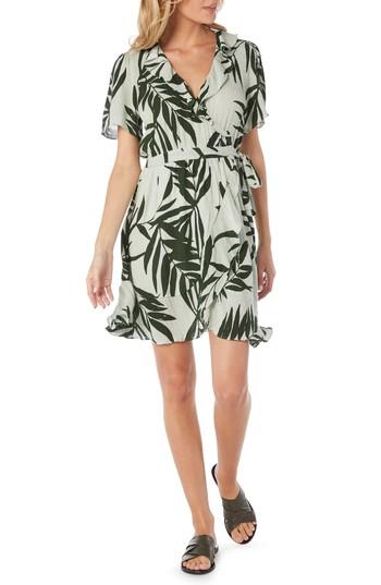 Women's Michael Stars Paradiso Wrap Dress - Green