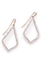 Women's Kendra Scott Sophia Diamond & Rose Gold Drop Earrings