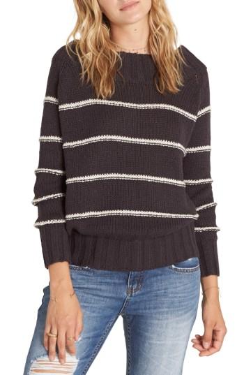 Women's Billabong Snuggle Down Sweater - Black
