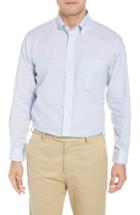 Men's Gitman Tailored Fit Check Dress Shirt .5 - 34 - Blue