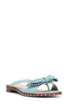 Women's Sam Edelman Dariel Bow Sandal .5 M - Blue