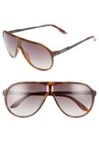 Men's Carrera Eyewear New Champion 62mm Aviator Sunglasses - Havana Black/ Brown Gradient