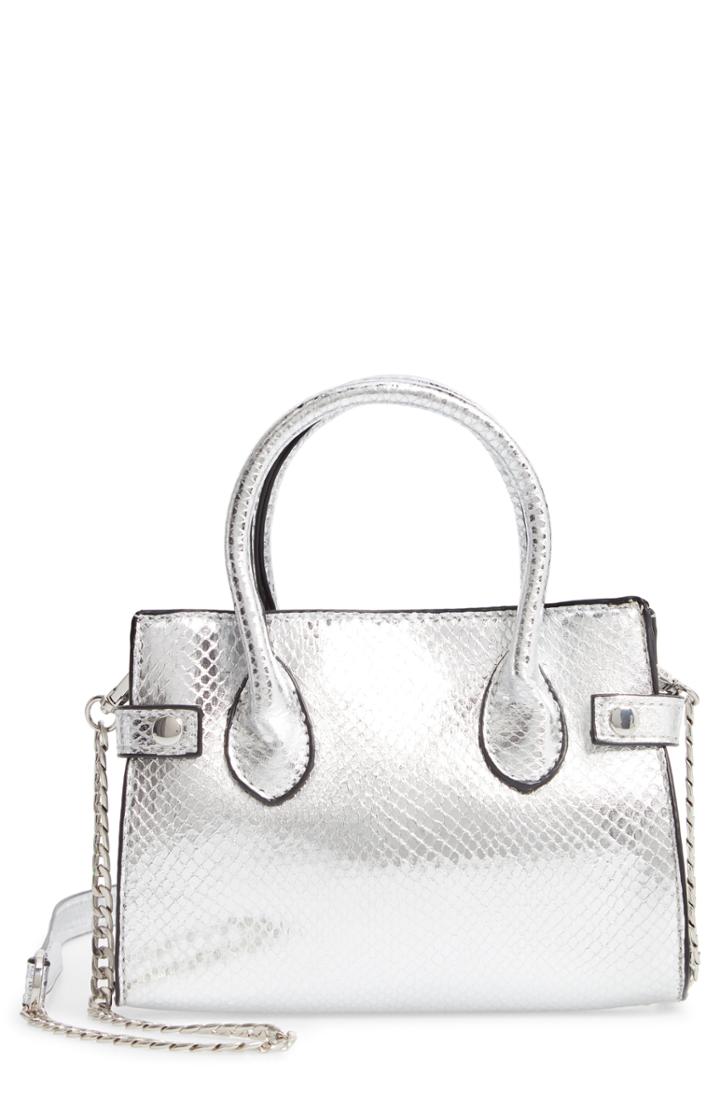 Topshop Paris Mini Tote - Metallic