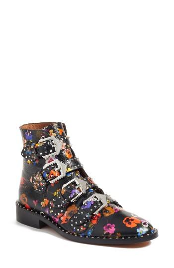 Women's Givenchy Prue Ankle Boot .5 Eu - Black