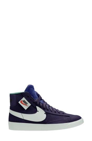Women's Nike Blazer Mid Rebel Sneaker .5 Women's / 6 Men's M - Blue