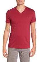 Men's Lacoste Pima Cotton T-shirt (xl) - Burgundy