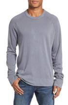 Men's James Perse Raglan Crewneck Sweatshirt (xs) - Grey