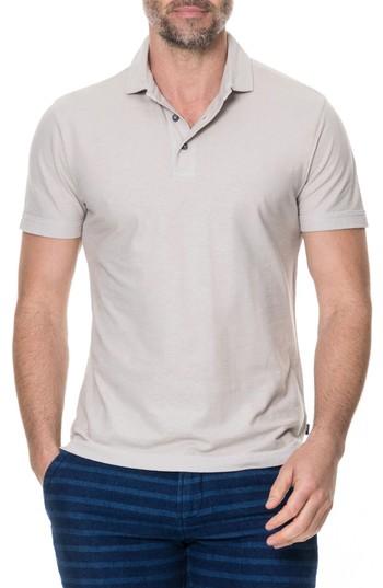 Men's Rodd & Gunn Wilsons Bay Sports Fit Polo - Grey
