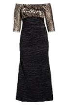 Women's Alex Evenings Off Shoulder Empire Waist Gown