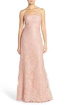 Women's Jenny Yoo Sadie Sequin Lace Strapless A-line Gown