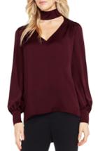 Women's Vince Camuto Mock Choker Blouse - Red
