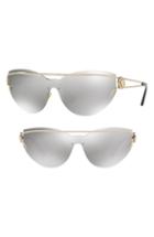 Women's Versace Rock Icons Medusa 138mm Rimless Shield Sunglasses -
