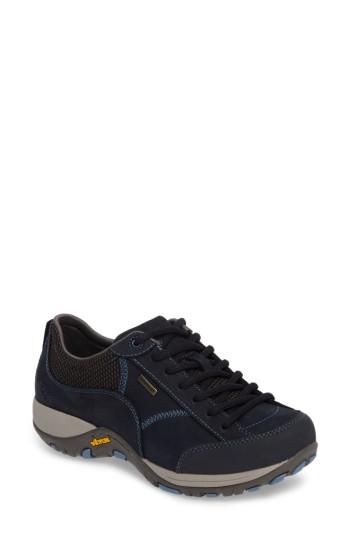 Women's Dansko 'paisley' Waterproof Sneaker .5-10us / 40eu M - Blue