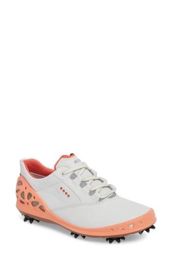 Women's Ecco Cage Gore-tex Golf Shoe -7.5us / 38eu - White