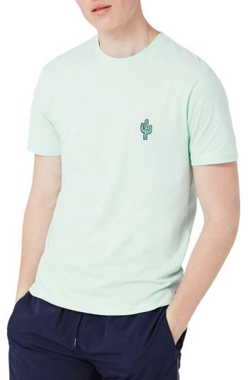Men's Topman Cactus Patch T-shirt