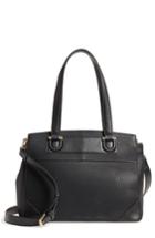 Sole Society Sterling Faux Leather Satchel - Black