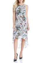 Women's Karen Kane Butterfly Print High/low Dress