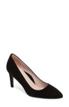 Women's Taryn Rose Gabriella Pointy Toe Pump .5 M - Black