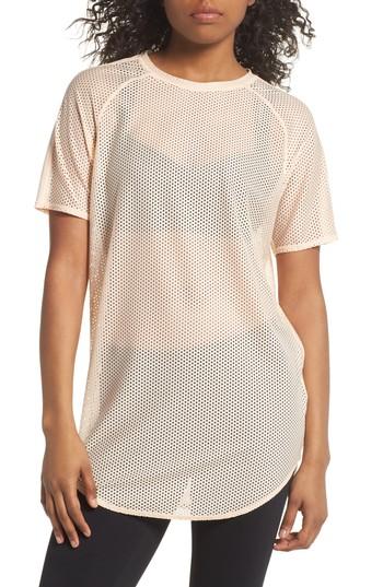 Women's Zella Throwback Mesh Tunic - Coral