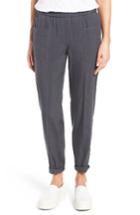 Women's Nordstrom Collection Linen Blend Trousers
