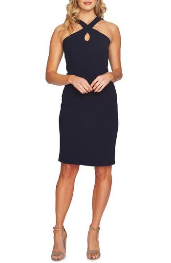 Women's Cece Scuba Crepe Dress - Blue