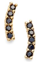 Women's Five And Two Meg Crystal Ear Crawlers