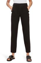 Women's Topshop High Waist Cigarette Trousers Us (fits Like 0-2) X - Black