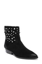 Women's Sam Edelman Avril Embellished Bootie M - Black