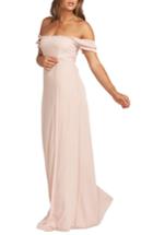 Women's Show Me Your Mumu Brittany Off-shoulder Gown, Size - Pink
